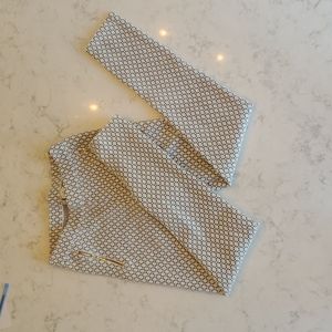 Janie and Jack Girls pants size 12 colors black and white